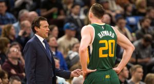 NBA – Quin Snyder réagit au départ de Gordon Hayward pour Boston
