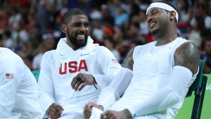 NBA – Et si Carmelo Anthony pouvait faire rater le transfert de Kyrie Irving aux Knicks ?