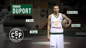 Pro A – Duport passe du CSP au CCRB