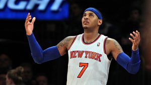 NBA – Les négociations concernant l&rsquo;échange de Carmelo Anthony sont au point mort