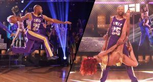 Insolite – Derek Fisher joue au basket dans « Danse avec les stars »