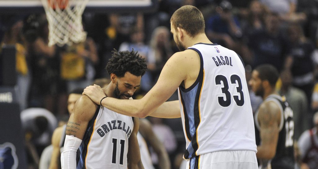 NBA Marc Gasol et Mike Conley