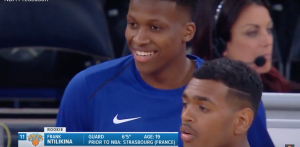 NBA – Les premiers points de Frank Ntilikina avec les Knicks