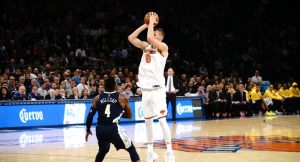 NBA – À New York, Kristaps Porzingis s&rsquo;associe déjà avec MVP