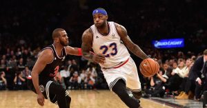 NBA – Chris Paul voit déjà LeBron James à Los Angeles