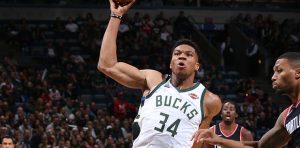 NBA – Giannis Antetokounmpo continue d&rsquo;activer le mode MVP face à Portland