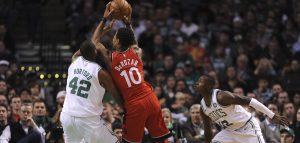 NBA – Jaylen Brown sur DeMar DeRozan : « C&rsquo;est un tir qu&rsquo;il met 9 fois sur 10 »