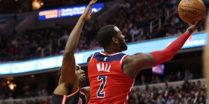 NBA – Souci au genou pour John Wall qui pourrait manquer le match de dimanche