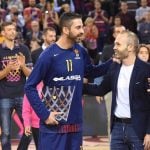 Célébration – Juan Carlos Navarro et l’hommage de Barcelone !