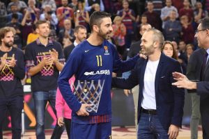 Célébration – Juan Carlos Navarro et l’hommage de Barcelone !