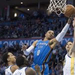 NBA – Top 10 de la nuit : Russell Westbrook met en feu la Chesapeake Arena !