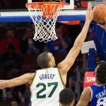 NBA – Les Français de la nuit : Rudy Gobert traumatise les Sixers mais ça ne suffit pas !