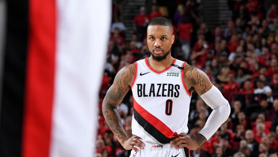 damian lillard s'en prend aux médias