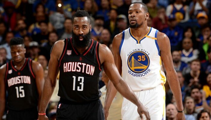 james harden défend kevin durant