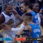 NBA – Kevin Durant et Russell Westbrook réagissent à leur accrochage !