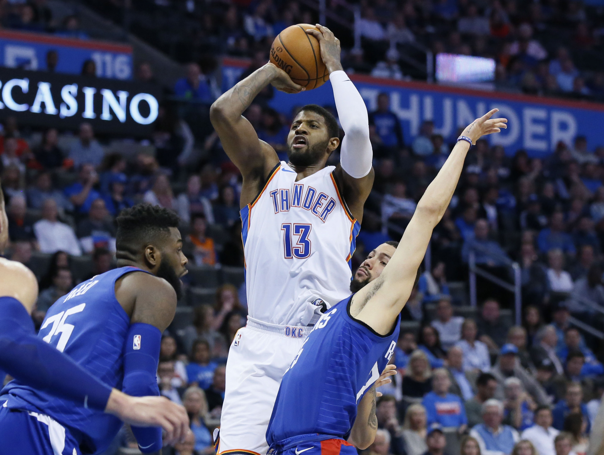 NBA - Top 5 de la nuit : Paul George fait tomber la foudre sur Dallas2000 x 1508