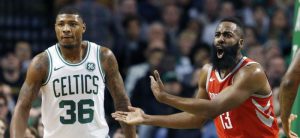 NBA – James Harden s&rsquo;en prend aux arbitres après la défaite face aux Celtics