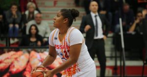 CDF Basket (F) – Vidéo : Les 7 paniers à 3 points de Kaleena Lewis face à Nice