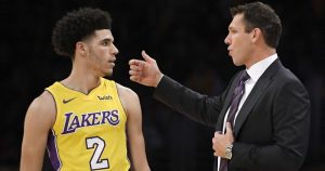 NBA – Luke Walton regrette l&rsquo;absence de Lonzo Ball et évoque son impact