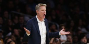NBA – Pour Steve Kerr, son équipe se plaint trop des coups de sifflet
