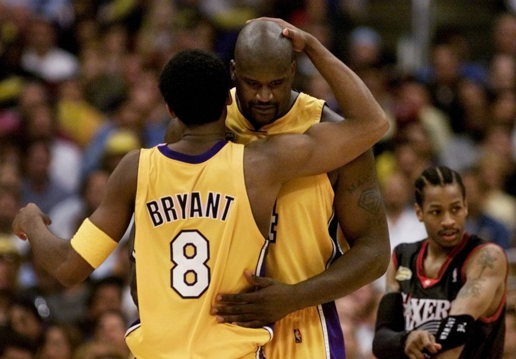 Shaquille O'Neal et Kobe Bryant