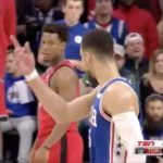 NBA – Vidéo : Ça chauffe entre Ben Simmons et Kyle Lowry
