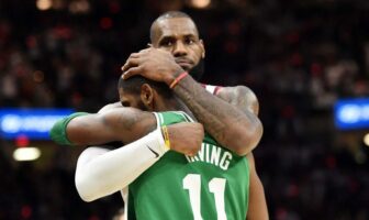 NBA – LeBron James alimente la rumeur Kyrie Irving à Los Angeles ! LeBron James et Kyrie Irving sont amis, mais il y a eu des complications entre eux.