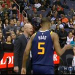 NBA – 35.000 dollars d’amende pour Rodney Hood après son geste sur un fan