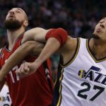 NBA – Les Français de la nuit : Gros double-double de Rudy Gobert à Toronto, Nicolas Batum se balade contre les Hawks !