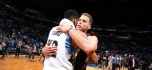 NBA – Les Clippers ont proposé un échange aux Wolves impliquant Blake Griffin et Karl-Anthony Towns