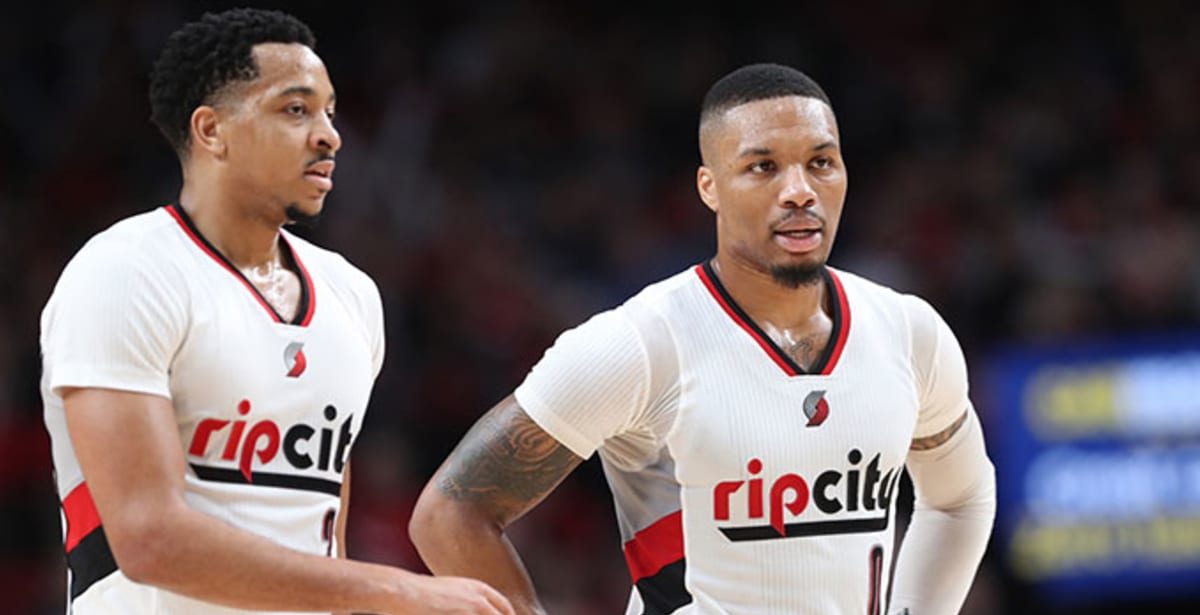 CJ McCollum et Damian Lillard