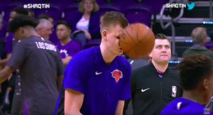 NBA – Shaqtin&rsquo; A Fool : chirurgie faciale en perspective pour Porzingis
