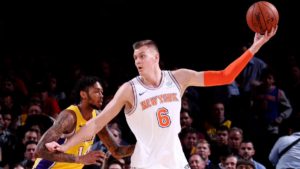 NBA – Et si Porzingis profitait du All-Star Weekend pour recruter un agent libre ?