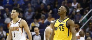 NBA – Highlights : Donovan Mitchell lâche 40 points sur les Suns