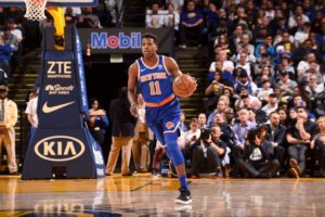 NBA – Les Français de la nuit : Frank Ntilikina égalise son record de points contre les Warriors, Rudy Gobert & Evan Fournier récitent leurs gammes !