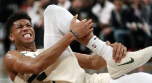NBA – Giannis Antetokounmpo rassure concernant sa cheville
