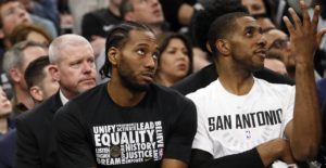 NBA – Trois franchises sur Kawhi Leonard… dont les Knicks ?