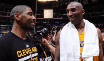 NBA – Kyrie Irving donne rendez-vous à Kobe Bryant Kyrie Irving et Kobe Bryant