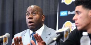 NBA – 50.000 dollars d&rsquo;amende pour les Lakers après les propos de Magic Johnson sur Giannis Antetokounmpo