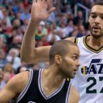 NBA – Les Français de la nuit : Rudy Gobert écrase les Spurs avec un 11ème double-double, Tony Parker lui répond mais ça ne suffit pas !