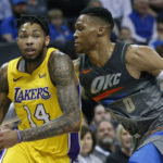 NBA – Les Lakers font tomber le Thunder, quatre défaites et des questions en tête pour OKC