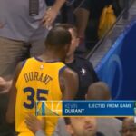 NBA – Vidéo : Nouveau coup de sang, Kevin Durant se rapproche du triste record de Rasheed Wallace !