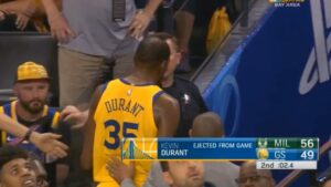 NBA – Vidéo : Nouveau coup de sang, Kevin Durant se rapproche du triste record de Rasheed Wallace !