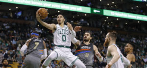 NBA – Jayson Tatum gère du mieux qu&rsquo;il peut le « rookie wall »