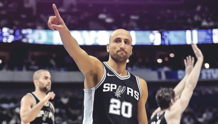 NBA Manu Ginobili aux Spurs