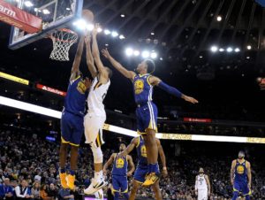 NBA – Les Français de la nuit : Rudy Gobert s’amuse contre les Warriors !