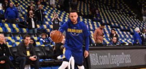 NBA – Stephen Curry vise un retour au second tour des playoffs