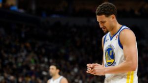NBA – Fracture du pouce pour Klay Thompson