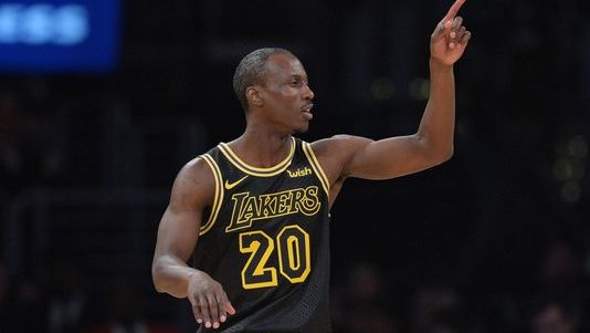 Andre Ingram sous le maillot des Lakers