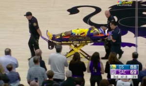 NBA – L’horrible chute de Patrick McCaw !